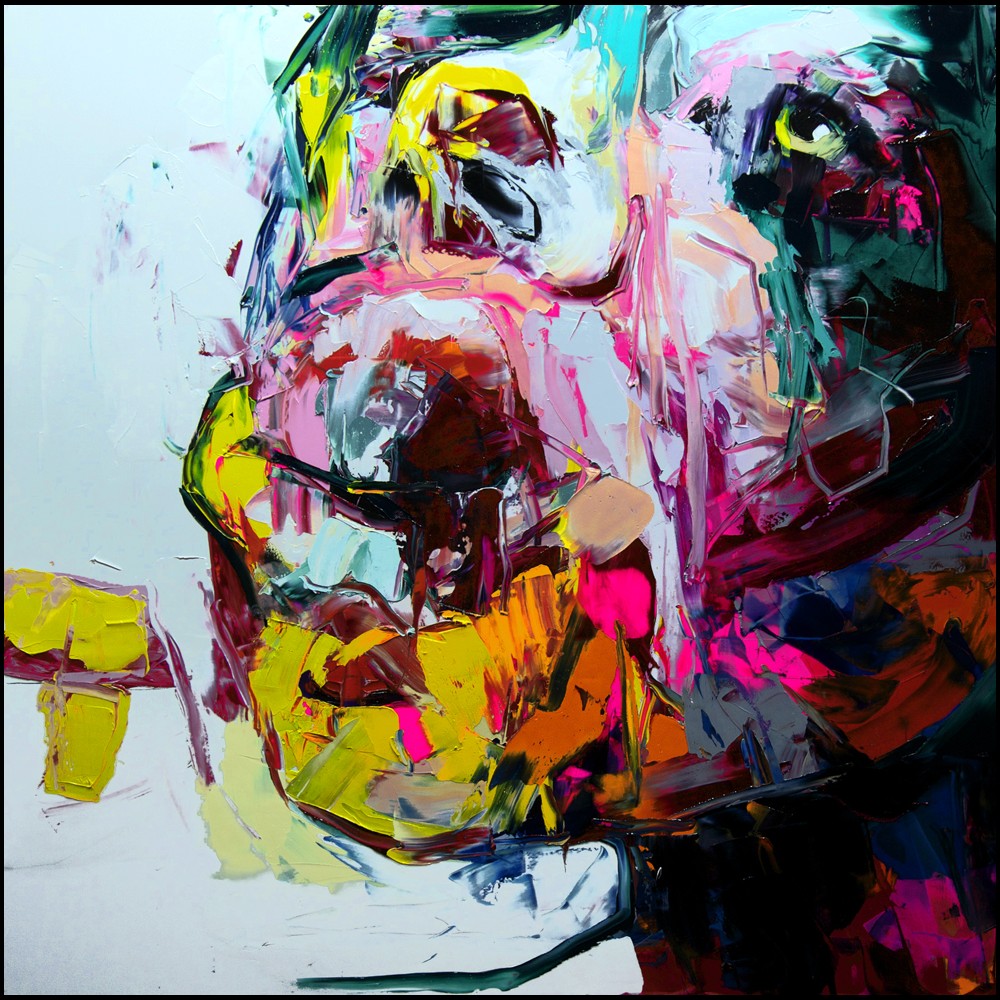 Francoise Nielly Portrait Palette Painting Expression Face221